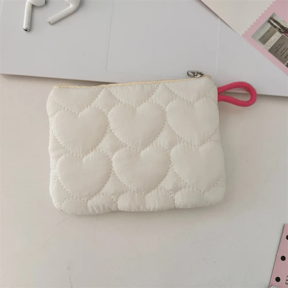 New Cute Candy Color Coin Purses Small Canvas Coin Wallet Lady Girls Earphone Coin Key Money Storage Bag Zipper Pouch