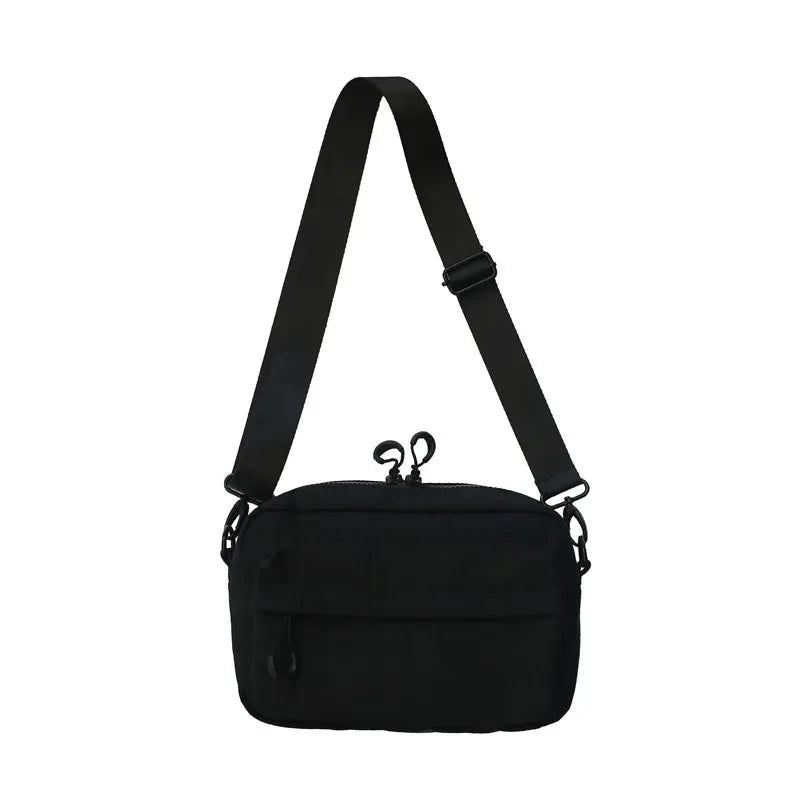 Unisex Nylon Messenger Bag Travel Waist Chest Shoulder