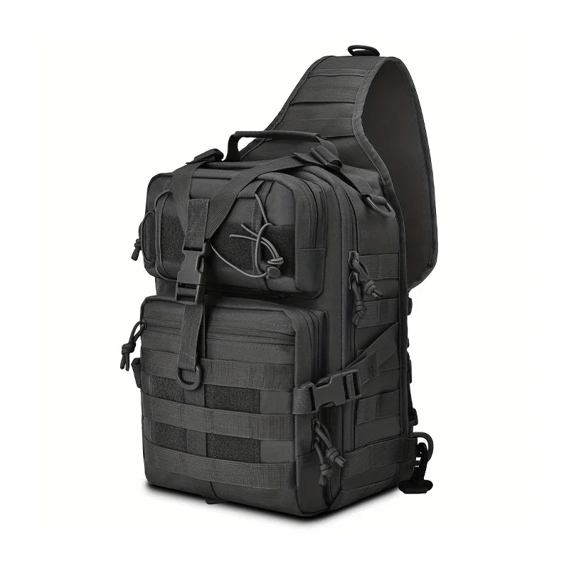 Tactical Sling Backpack Waterproof EDC Rucksack for Hiking Camping