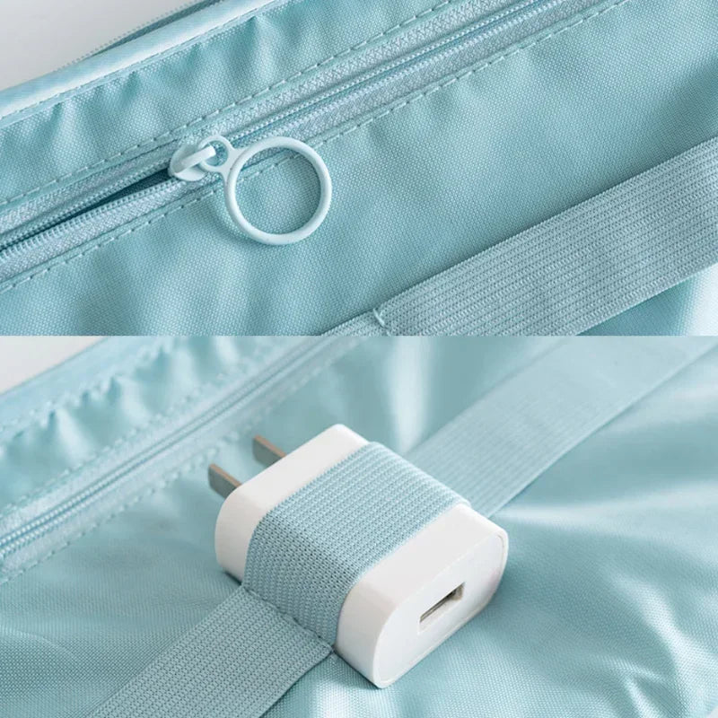 Travel Portable Earphone Data Cable Storage Bag Organizer Case Multi-Function Data Cable Headset Bag Women Handbag Makeup Bag