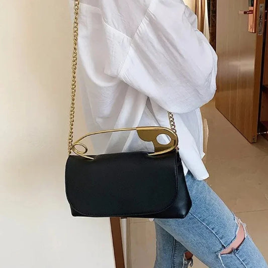 PU Leather Handbag Women Designer Chains flap Shoulder Bag 2025 Fashion Party Clutch Bags Purse Mini Crossbody Tote Female bolsa