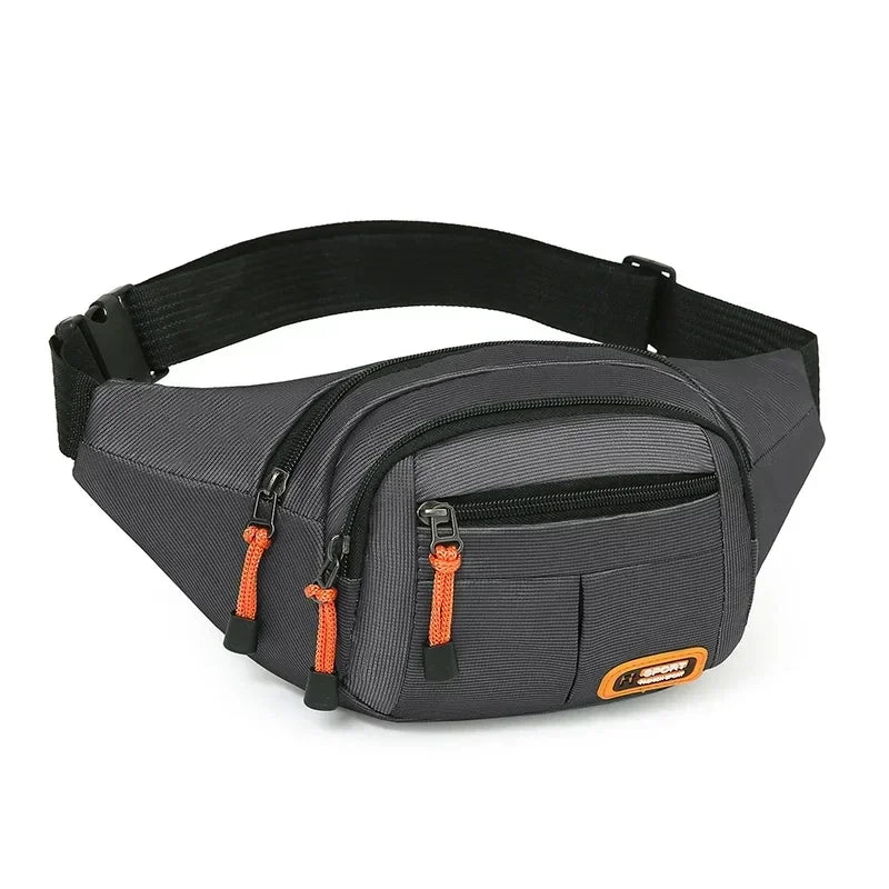 Waterproof Large Capacity Waist Bag for Men Women - Wear-resistant Fanny Pack