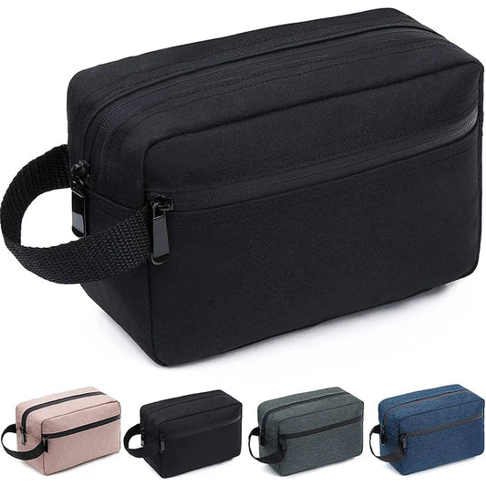 Men's Large Waterproof Toiletry Bag Travel Cosmetic Case