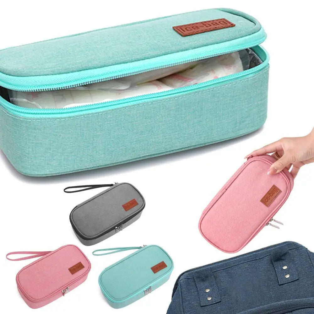 Waterproof Diabetic Insulin Cooling Bag Carry-on Protector Pill Refrigerated Ice Pack Drug Freezer for Diabetes Medicla Cooler