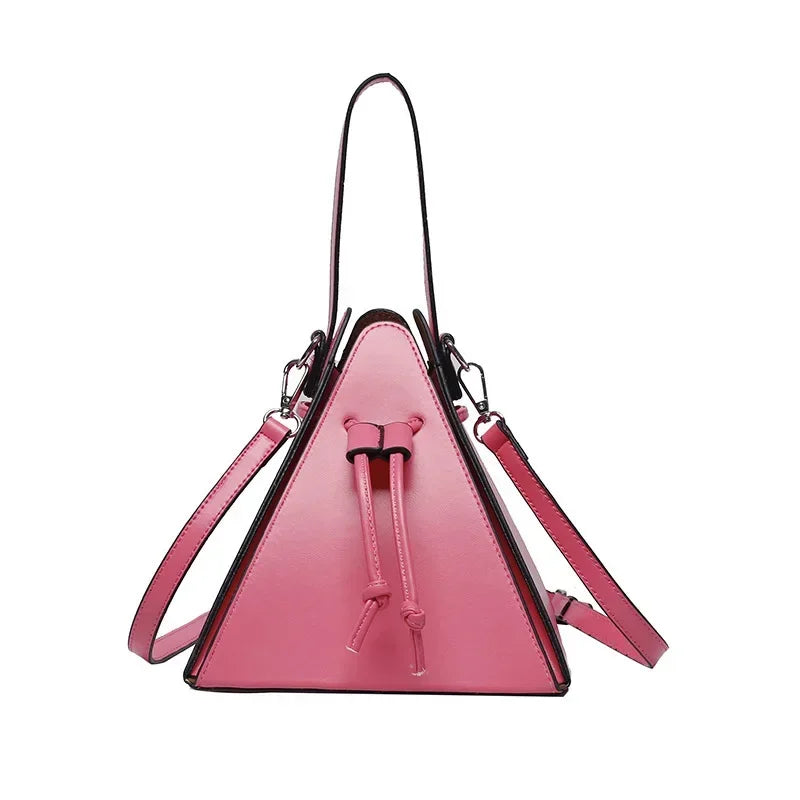 Fashion Ladies Shoulder Bags Handbag Sense of Luxury Women Bags High Quality Leather Crossbody Bag Designer Female Triangle Bags