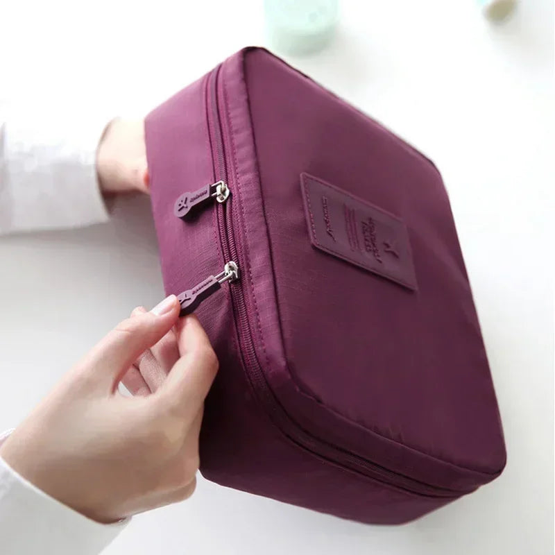 Women Travel Cosmetic Bag Outdoor Girl Makeup Bag Large Women Toiletries Organizer Waterproof Female Storage Make Up Cases