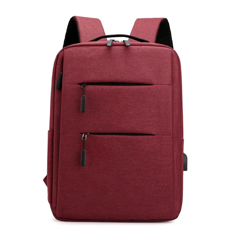 Men's Waterproof Laptop Backpack with USB Charging