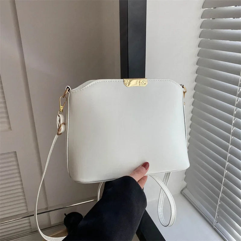 New Candy Color Women Messenger Bags Casual Shell Shoulder Crossbody Bags Fashion Handbags Ladies Party Bag