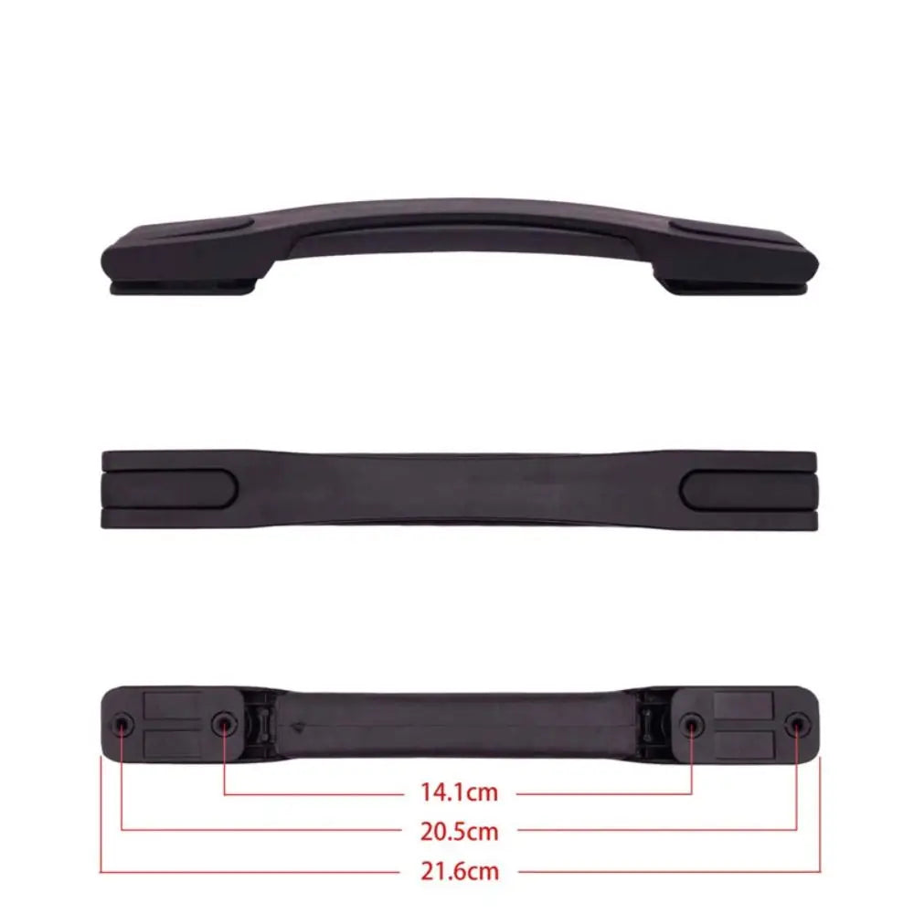 1Set Luggage Handle  Trolley Handle Suitcase Handle Bag Handle Replacement Universal Travel Black Luggage Bag Handle Grip