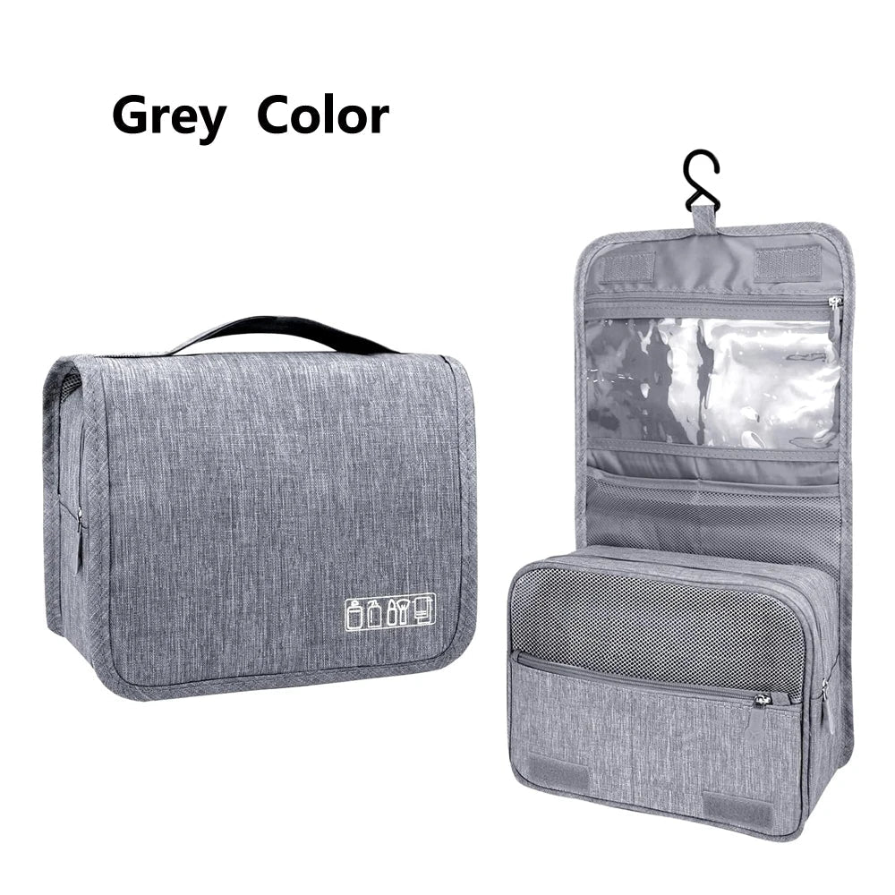 Large Waterproof Hanging Toiletry Bag for Men and Women