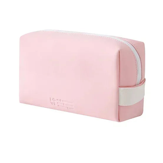 Women Travel Cosmetic Bag Waterproof Pu Cute Candy Colors Woman Makeup Bags Portable Toiletry Storage Bag Organizer Box