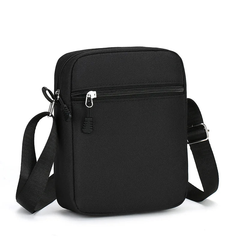 Oxford Shoulder Bag Durable Mini Black Mobile Phone Bag Waist Pack Men Crossbody Bags Man Bag Handbag bolso de mano