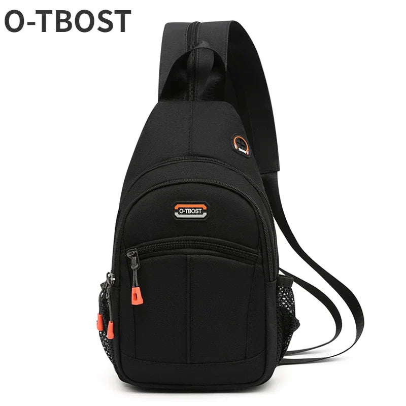 O-TBOST 2-in-1 Chest and School Crossbody Backpack