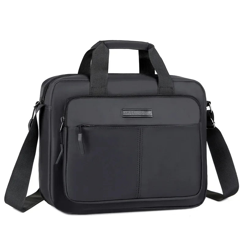 Men's Large-capacity Shoulder Messenger Bag Briefcase Handbag