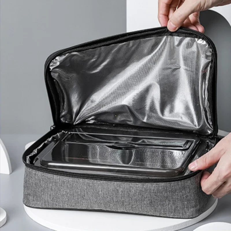 Digital Portable Organizer Case for Headphones Travel Closet Storage Bag Zipper Accessories Charger Data Cable Bag Lunch Bags