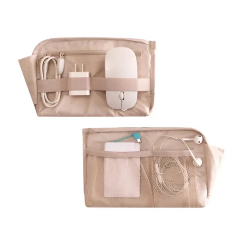 Travel Portable Earphone Data Cable Storage Bag Organizer Case Multi-Function Data Cable Headset Bag Women Handbag Makeup Bag