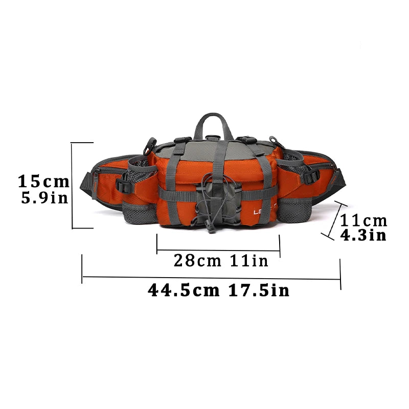 Outdoor Sports Waist Bag Hiking Cycling Climbing Storage Bag Versatile Travel Mountaineering Waist Bag