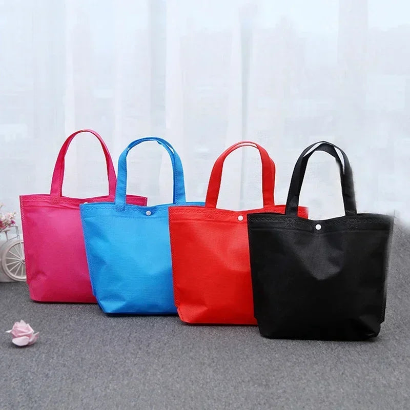 Foldable Reusable Eco Shopping Bag Large Non-Woven Grocery Tote