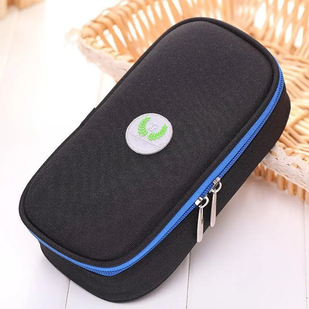 Portable Insulin Cooling Bag Protector Pill Refrigerated Ice Pack Medical Cooler Insulation Organizer Outdoor Travel Case Gel