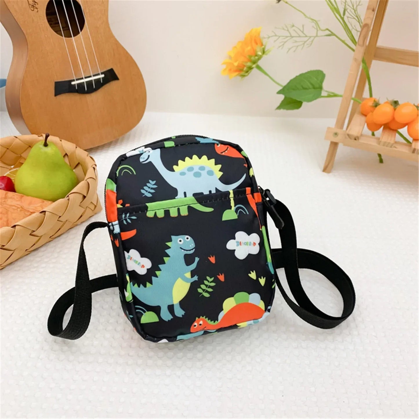 Kids Dinosaur Crossbody Bag - Cute Mini Coin Purse