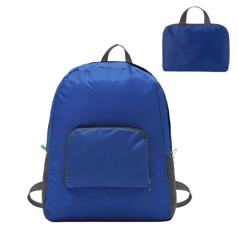 Foldable Lightweight Nylon Backpack Travel Daypack Schoolbag