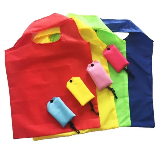 Eco-friendly Reusable Folding Polyester Shopping Bag