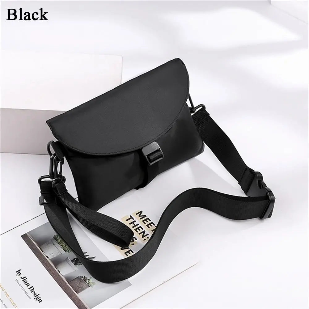 Men's Nylon Crossbody Cellphone Pouch Sling Bag Outdoor Sports Running Bag