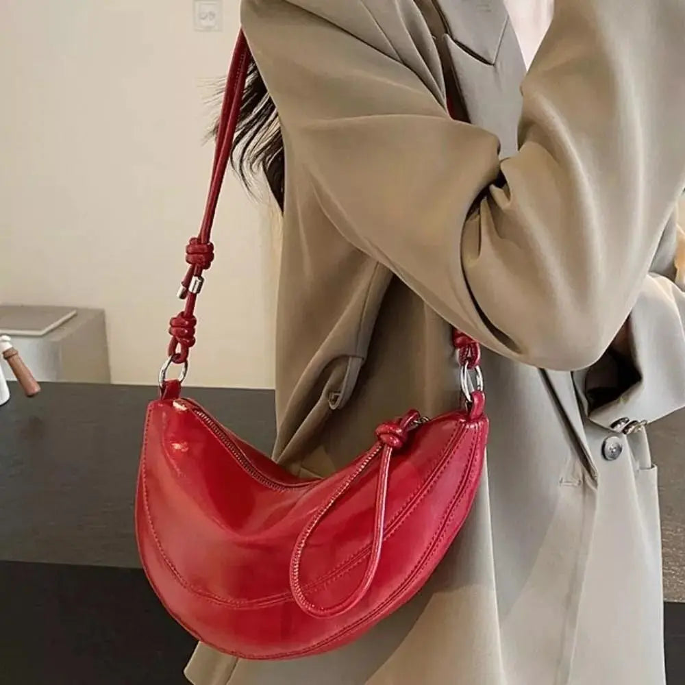 Korean Style Large Capacity PU Shoulder Bag