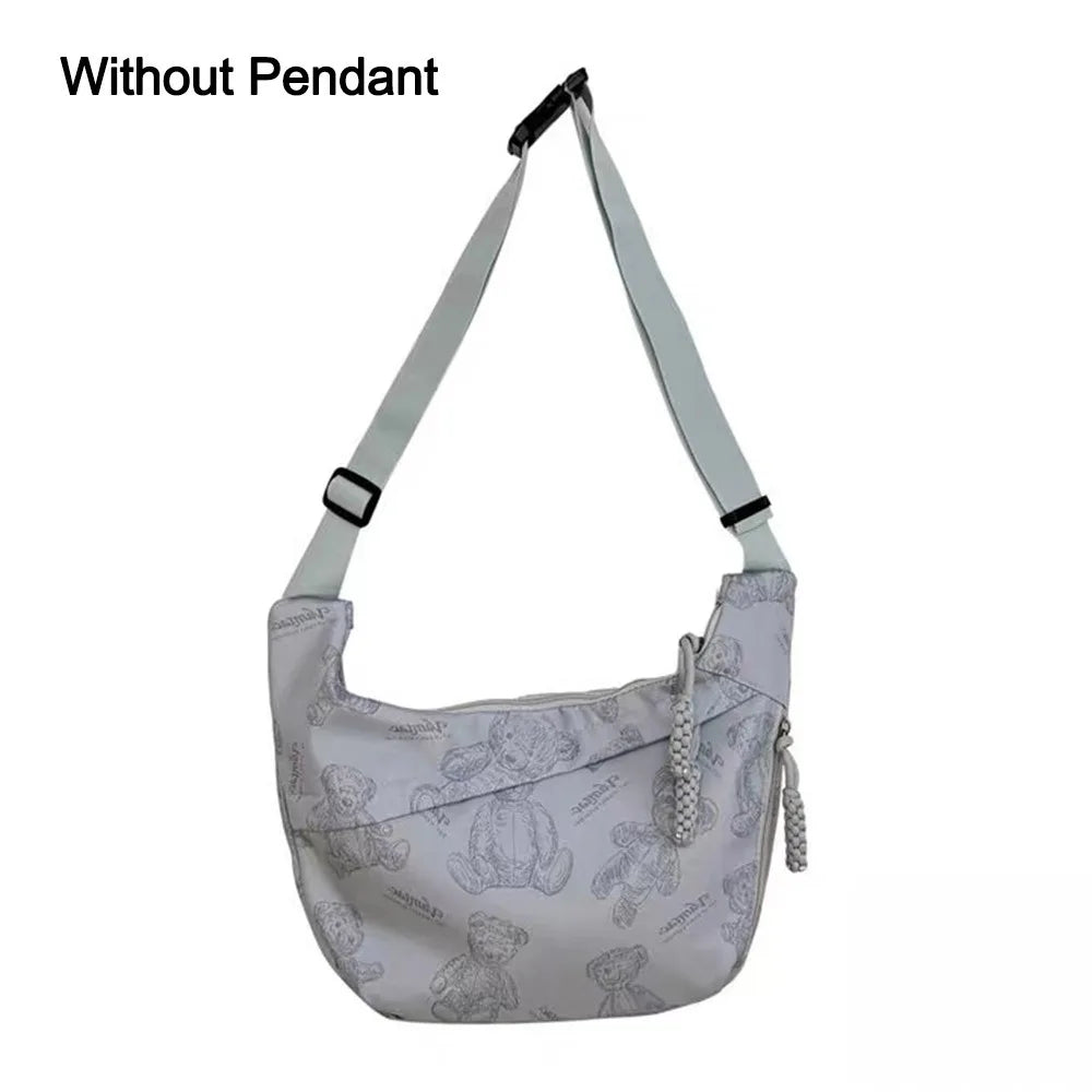 Nylon Large Capacity Lightweight Crossbody Shoulder Bag Women Handbag