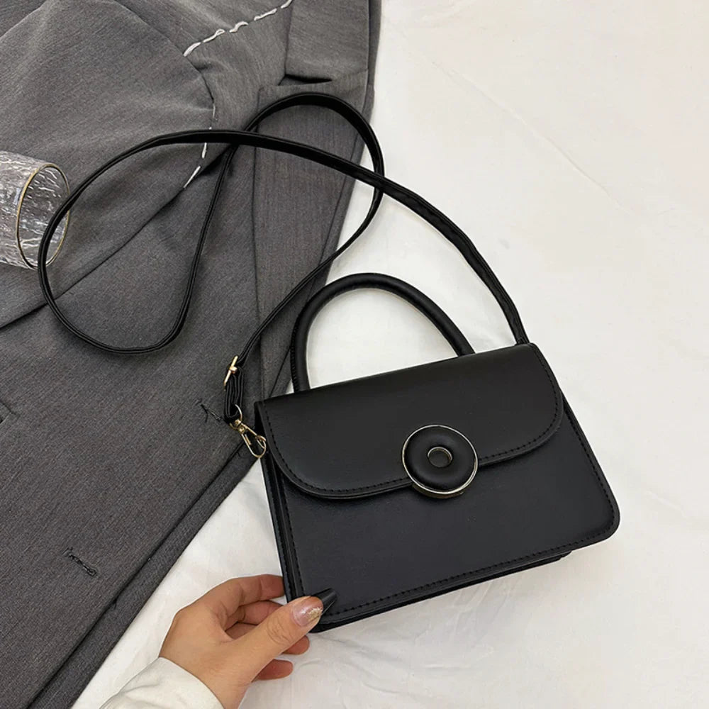 Women's PU Leather Crossbody Bag - Fashion Shoulder Handbag