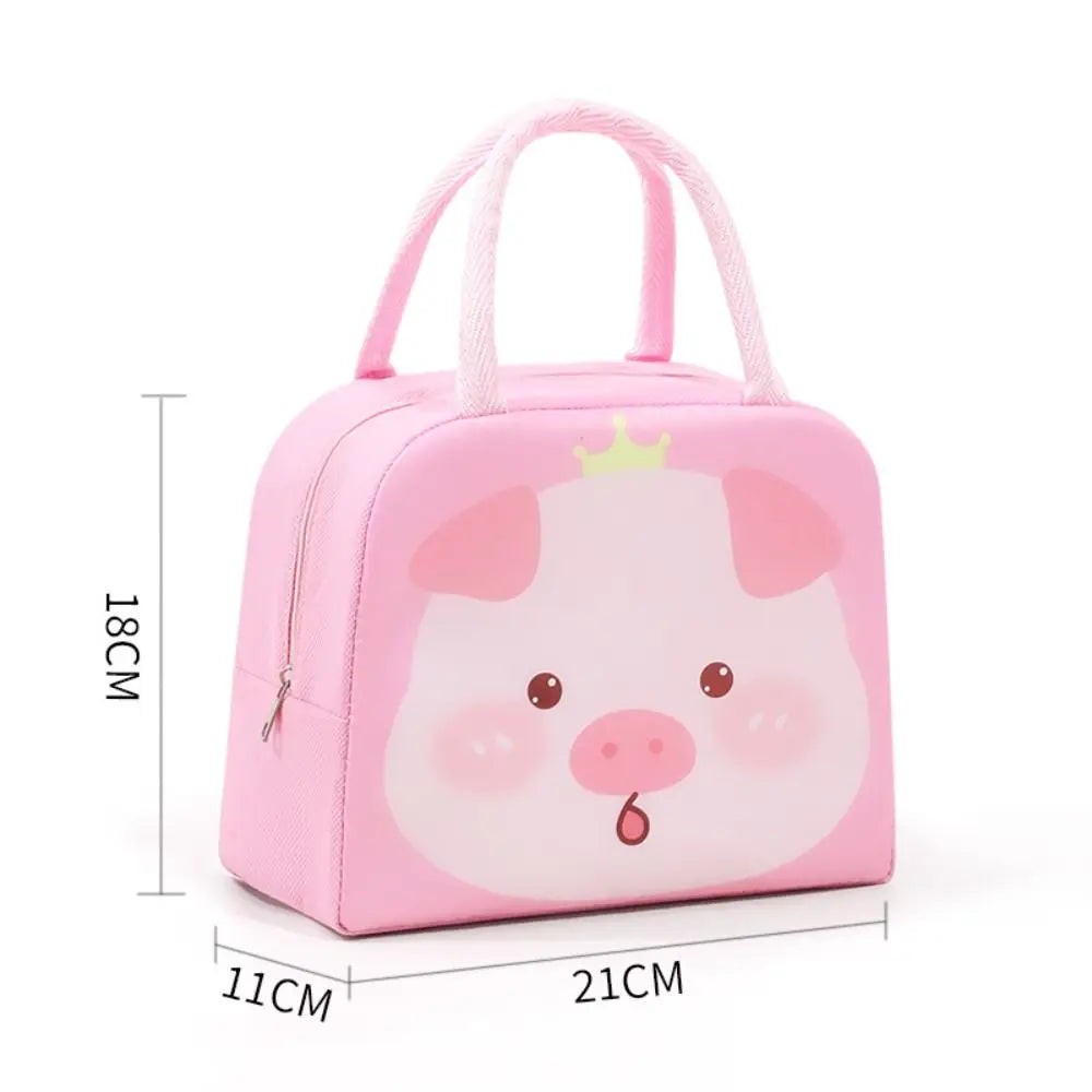 Insulated Cartoon Lunch Bag Tote Cooler