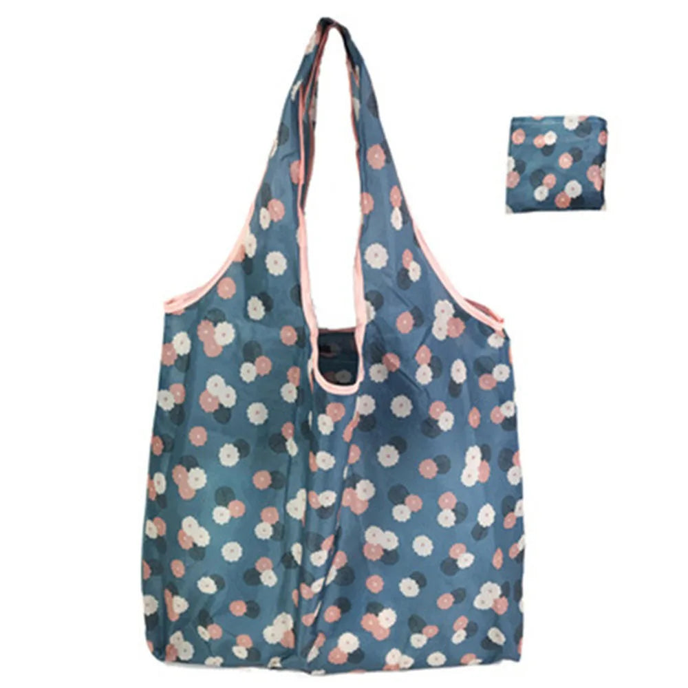 Reusable Foldable Tote Bag Large Capacity Eco Grocery Handbag