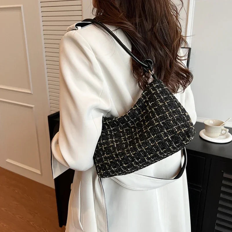 Women's Bag 2024 Luxury Designer Handbags Brand Shoulder Fashion Trendy Tote Bag Ladies Top Handle Evening Clutch Bag