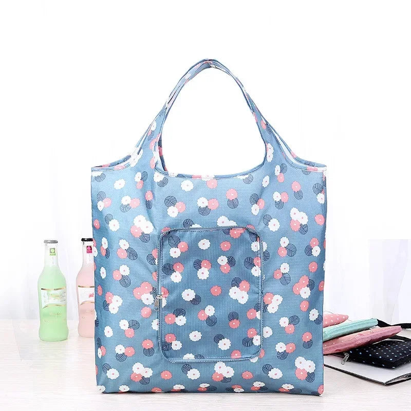 Eco-Friendly Waterproof Foldable Shopping Tote Bag for Women