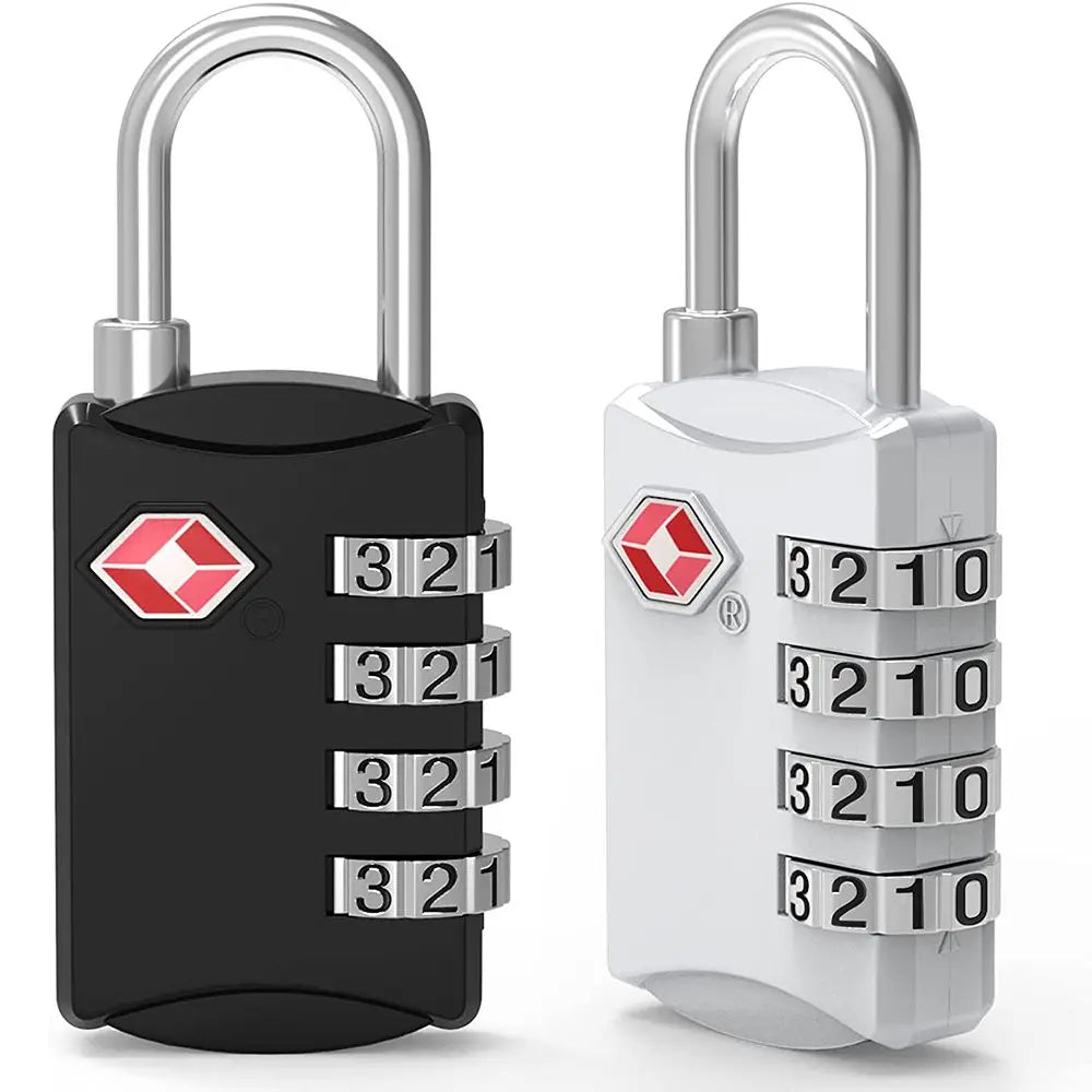 TSA Approved Smart Luggage Lock with Steel Cable