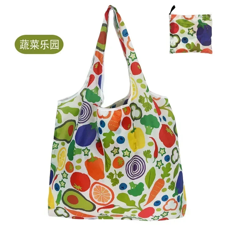 Eco-Friendly Foldable Reusable Shopping Tote Bag