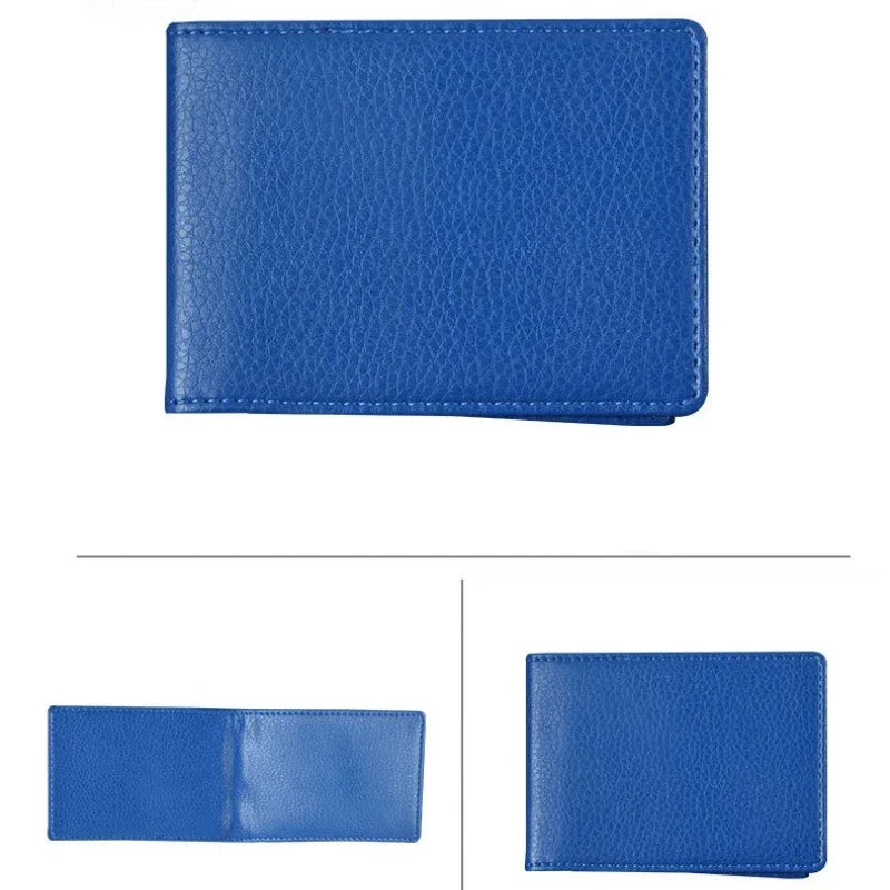 Driver License Holder Pu Leather on Cover for Car Driving Documents Business Id Pass Certificate Folder Wallet Card Holder Purse