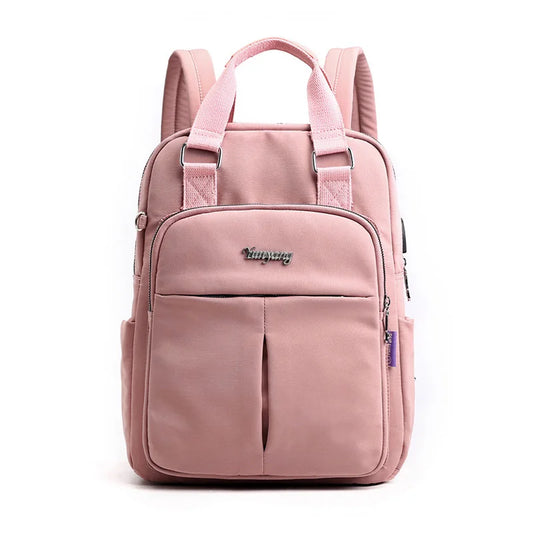 13.3" Laptop Backpack with USB Charging Port for Women and Teens