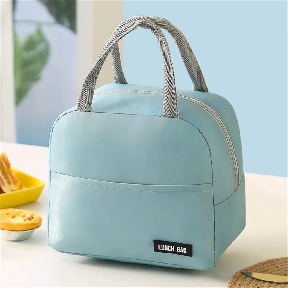 Insulated Lunch Bag Cooler Box Bento Case