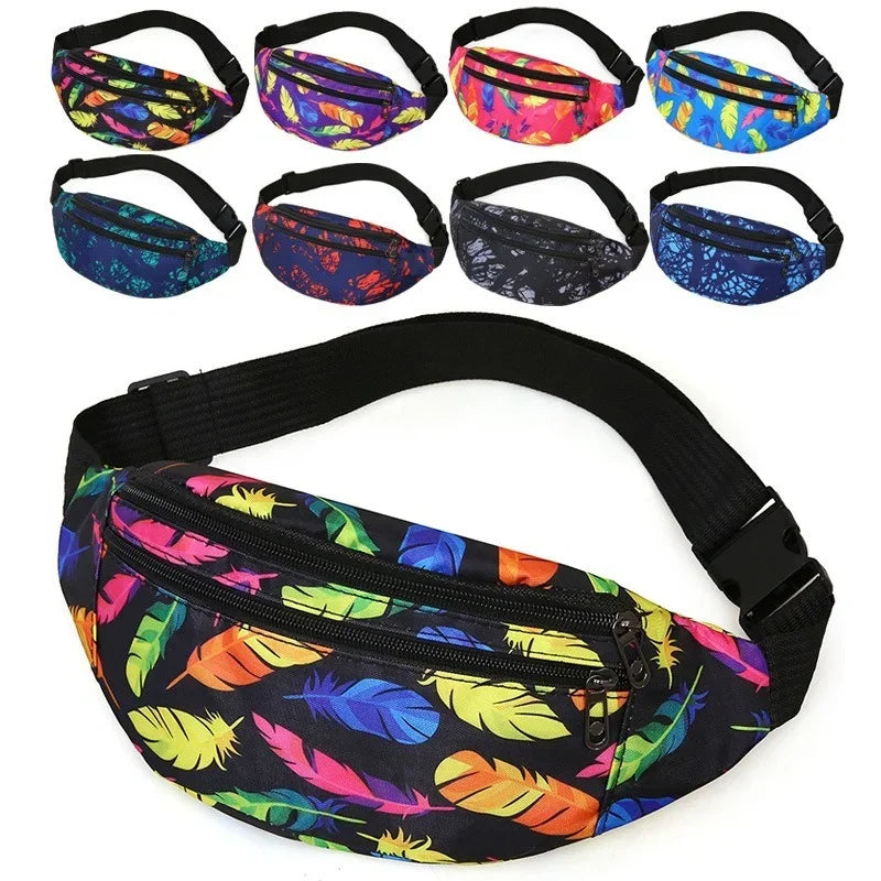 Holographic Waist Bag Fanny Pack Crossbody Chest Bag Phone Purse Belt Bag