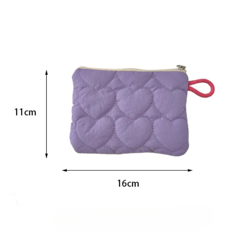 New Cute Candy Color Coin Purses Small Canvas Coin Wallet Lady Girls Earphone Coin Key Money Storage Bag Zipper Pouch