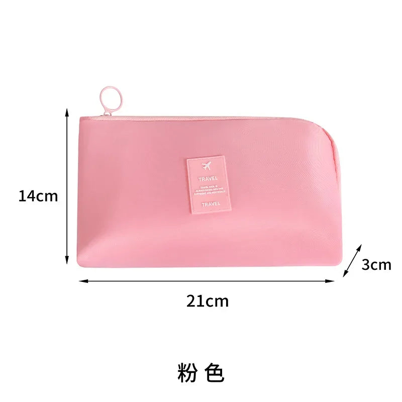 Travel Portable Earphone Data Cable Storage Bag Organizer Case Multi-Function Data Cable Headset Bag Women Handbag Makeup Bag