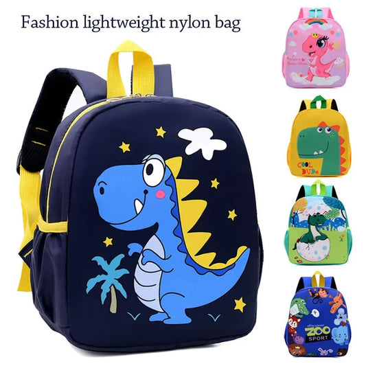 Kids Dinosaur Backpack Cartoon Animal Kindergarten Bag