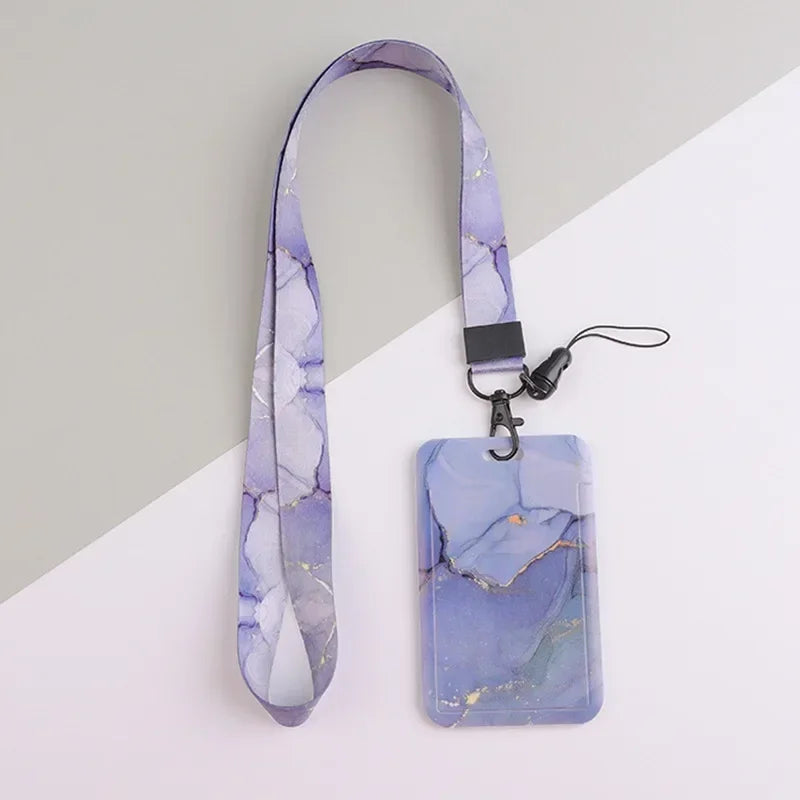 Fashion Work Card Holder ID Name Tag Students Bus Pass Access Card Cover Case Badge Holder Bank ID Holders Travel Accessories