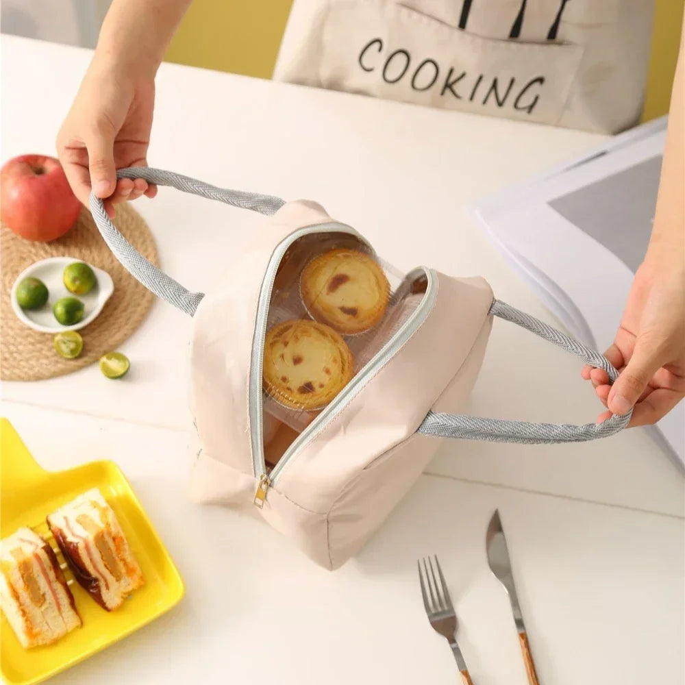 Kid Student Picnic Storage Bag Lunch Box Insulated Thermal Bag Breakfast Organizer Cooler Lunch Bag Lunch Box for Women Сумка