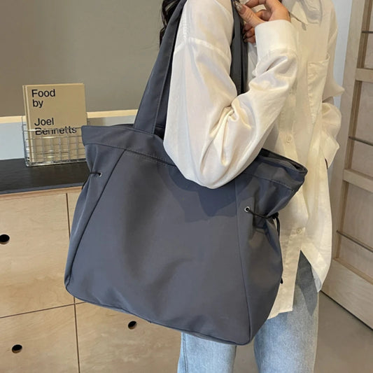 Casual Large Capacity Tote Bag Women’s Travel Shoulder Handbag