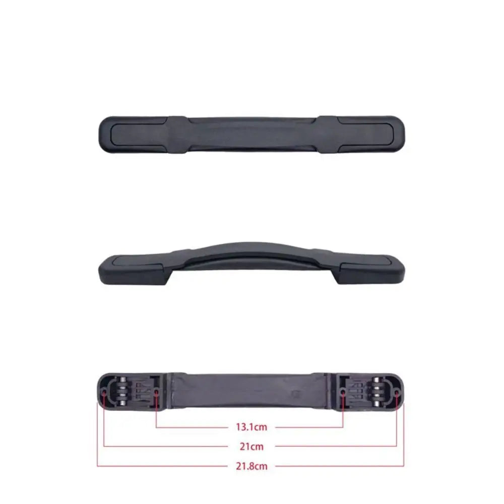 1Set Luggage Handle  Trolley Handle Suitcase Handle Bag Handle Replacement Universal Travel Black Luggage Bag Handle Grip