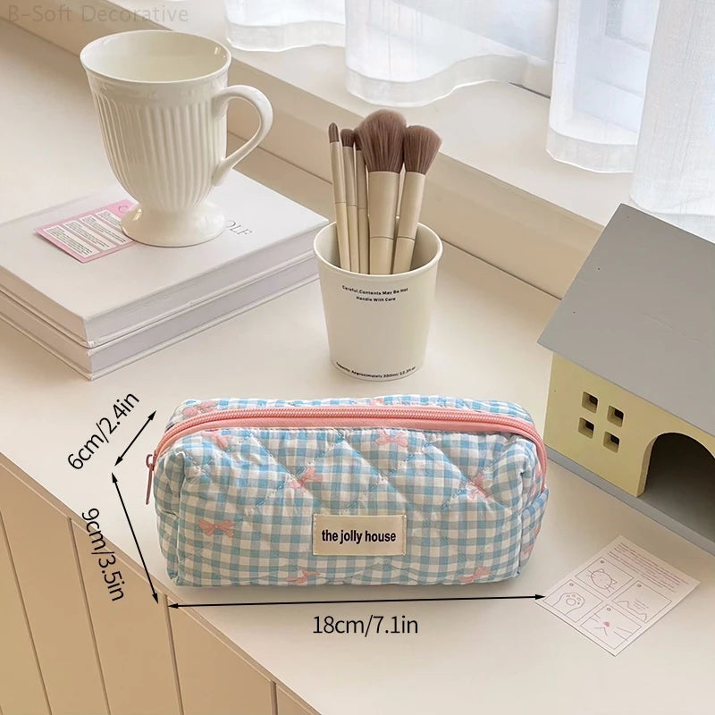 Portable Cosmetic Storage Bag Large Capacity Cosmetic Pouch Women Travel Makeup Case Female Zipper Organizer Handbag Pouch 파우치