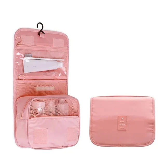 Waterproof Travel Makeup Bag Toiletries Organizer with Hook