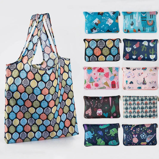 Eco-Friendly Waterproof Foldable Shopping Tote Bag